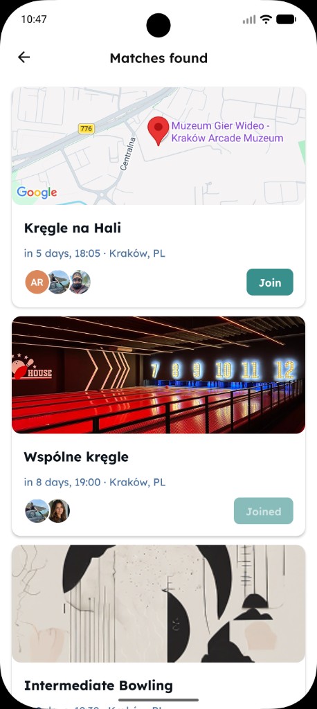 Matched events near you